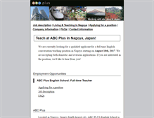 Tablet Screenshot of abcplus.info