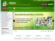 Tablet Screenshot of abcplus.sk